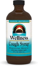 SOURCE NATURALS WELLNESS COUGH SYRUP F/KID 8OZ