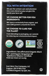 CHOICE ORGANIC TEAS Decaffeinated Earl Grey 16 BAG