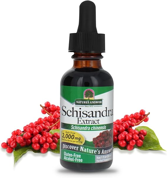 Nature's Answer Schisandra Extract Low Alcohol