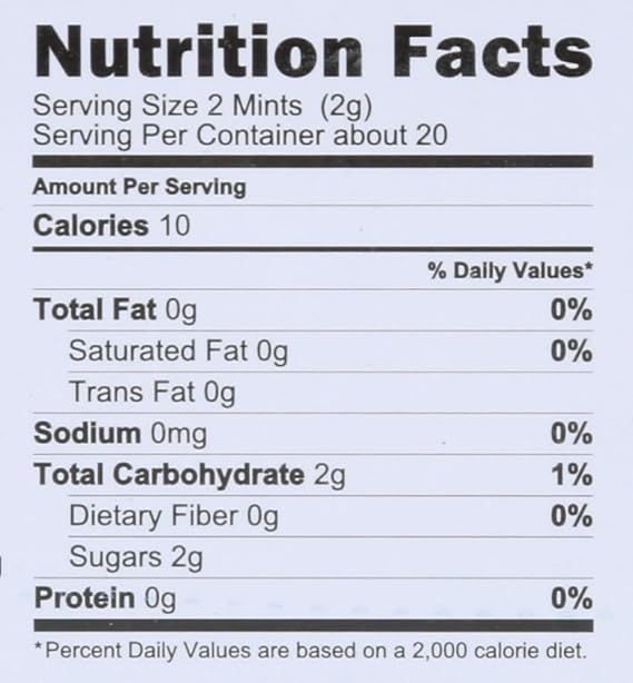 VERMINTS Gingermint 1.41 OZ