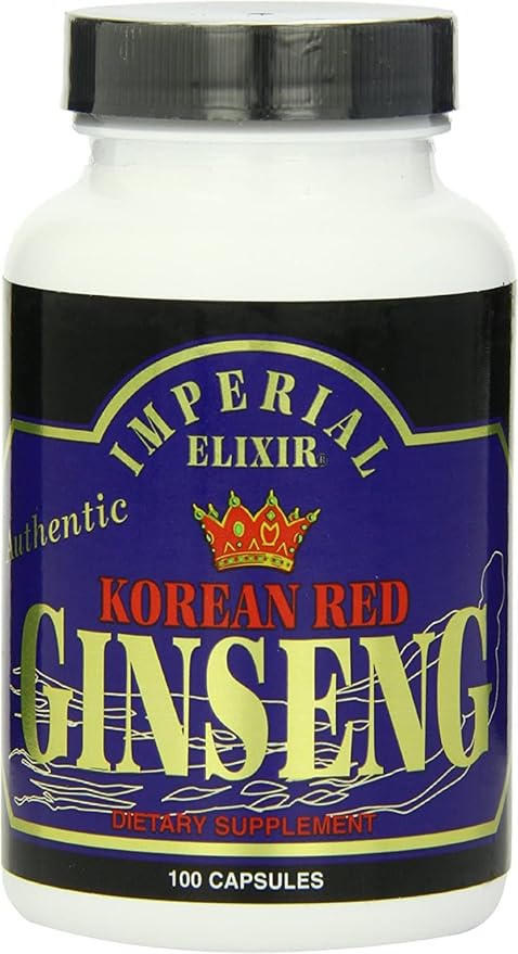 IMPERIAL ELIXIR GINSENG KOREAN RED GINSENG 100C