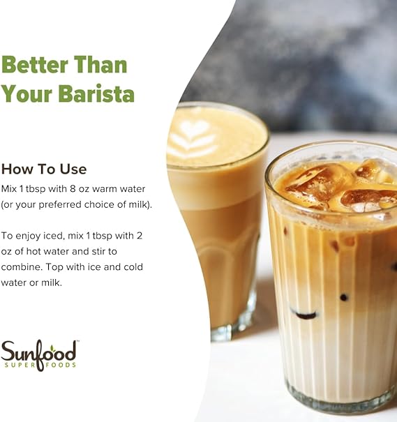 Sunfood SuperLatte, Maca  6oz