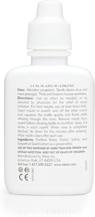 XLEAR NATURAL SALINE NASAL SPRAY WITH XYLITOL 0.75 FL OZ