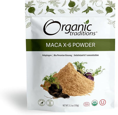 ORGANIC TRADITIONS MACA X 6 POWDER 5.3OZ