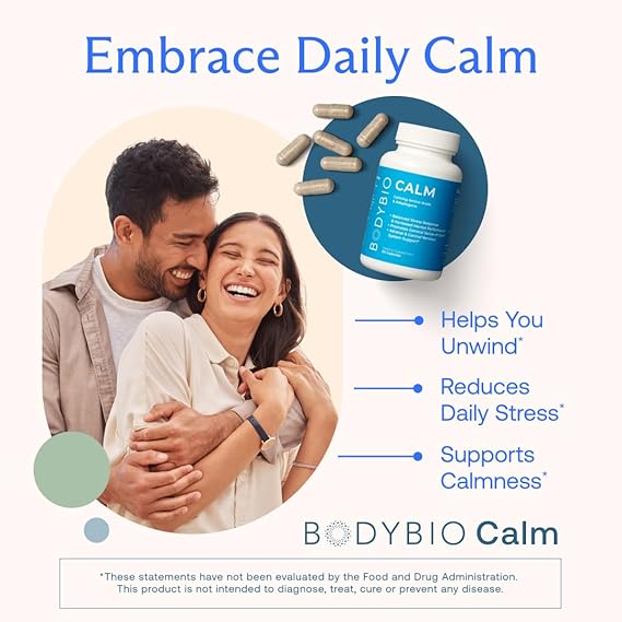 CALM MOOD & STRESS CAPSULES 60 CT