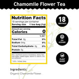 BUDDHA TEAS Organic Chamomile Tea 18 BAG