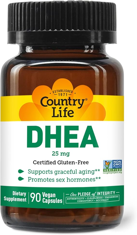 Country Life DHEA 25MG 90 Vegicaps