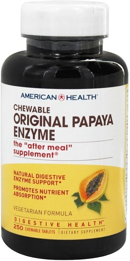 Solgar Original Papaya Enzyme Chewable Tablets 250tablet