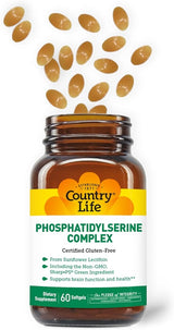 Country Life PHOSPHATIDYLSERINE 500MG 60 Softgel