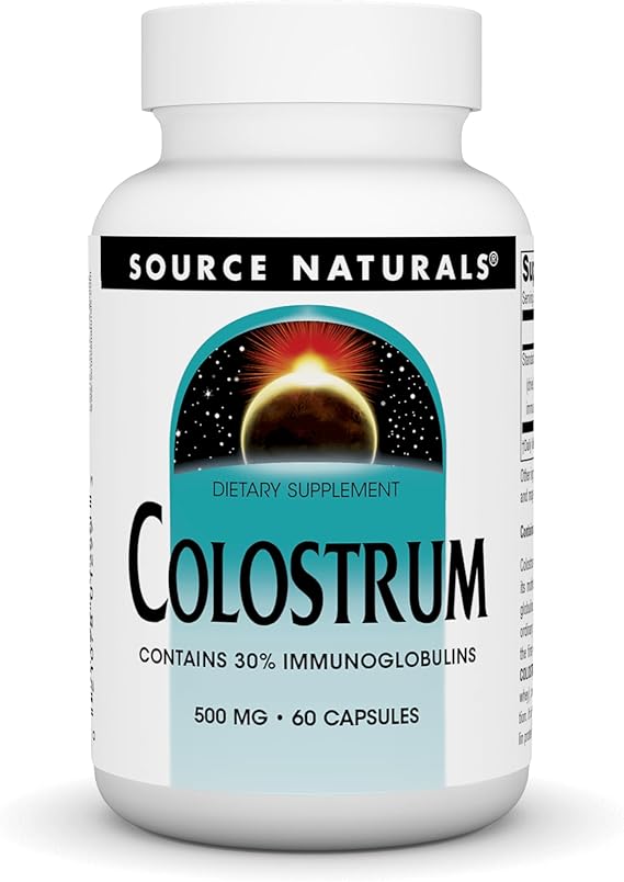 SOURCE NATURALS COLOSTRUM 500MG 60C