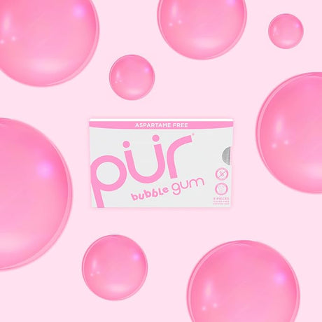 PUR GUM Bubblegum 9 Pieces