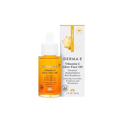 DERMA E VITAMIN C GLOW FACE OIL 1OZ