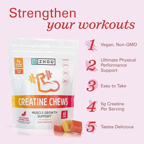 Zhou Nutrition Creatine Gummies Zhou – Williams Natural Foods