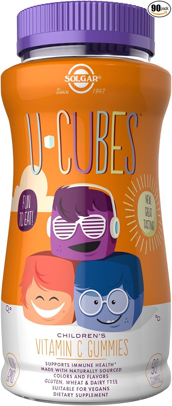 Solgar U-Cubes™ Children's Vitamin C Gummies 90gummy