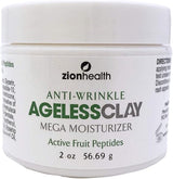 Zion Health Ageless Clay Anti Wrinkle Cream -SC 2 oz