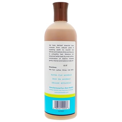 Zion Health Zion Health Vanilla Jasmine Repair Shampoo 16 oz