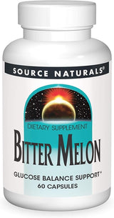 SOURCE NATURALS BITTER MELON 500MG CAP 60C