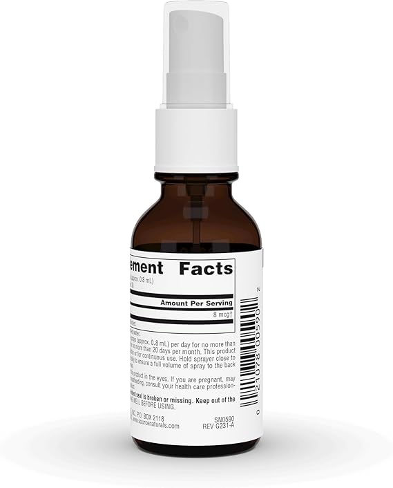 SOURCE NATURALS WELLNESS COLLOIDAL SILVER NASAL SPRAY 10PPM 1 FL OZ