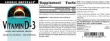 SOURCE NATURALS VITAMIN D-3 5000 IU 100SG