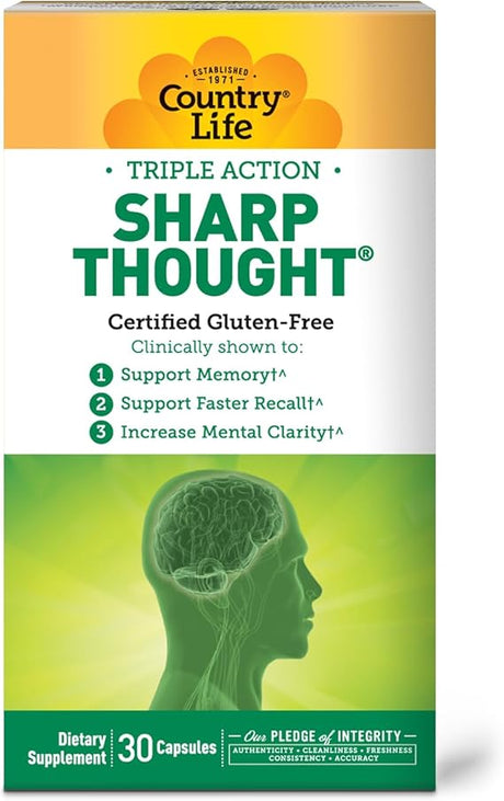 Country Life SHARP THOUGHT 30 Vegicaps