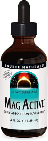 SOURCE NATURALS MAG ACTIVE 8 OZ