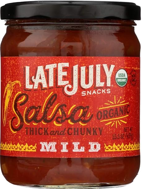 Late July org. chuncky salsa mild