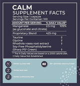 CALM MOOD & STRESS CAPSULES 60 CT