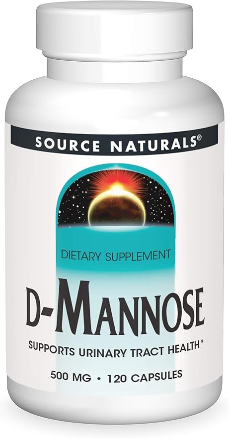 SOURCE NATURALS D-MANNOSE 500MG CAP 60C