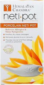 HIMALAYAN CHANDRA CERAMIC NETIPOT 1PC