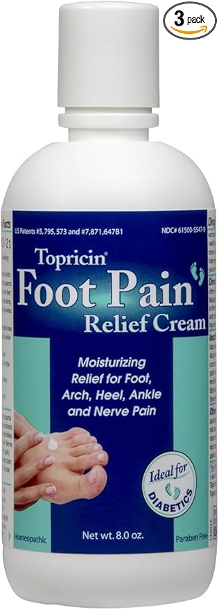 TOPICAL BIOMEDICS, INC.TOPRICIN FOOT THERAPY CREAM 8OZ