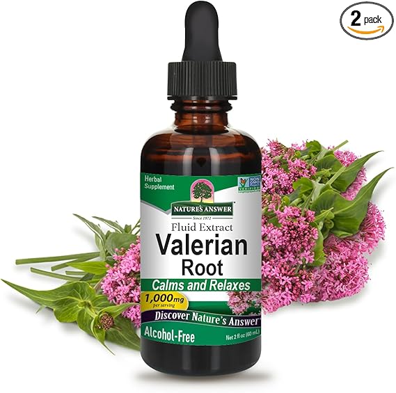 Nature's Answer Valerian Root Extract 1,000 Alcohol