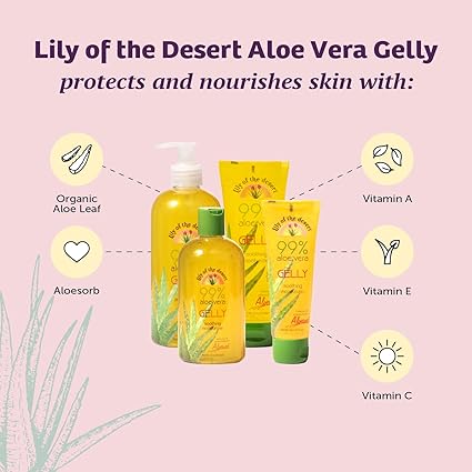 LILY OF THE DESERT ALOE VERA GELLY W/ PUMP 16OZ
