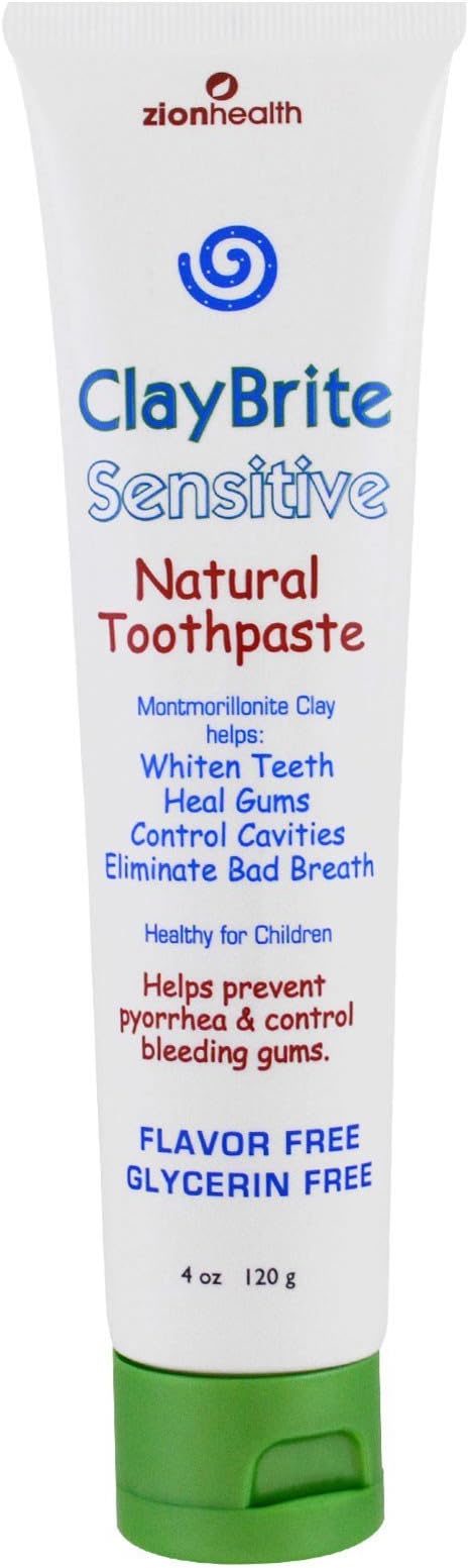 Zion Health Claybrite Sensitive 4 oz