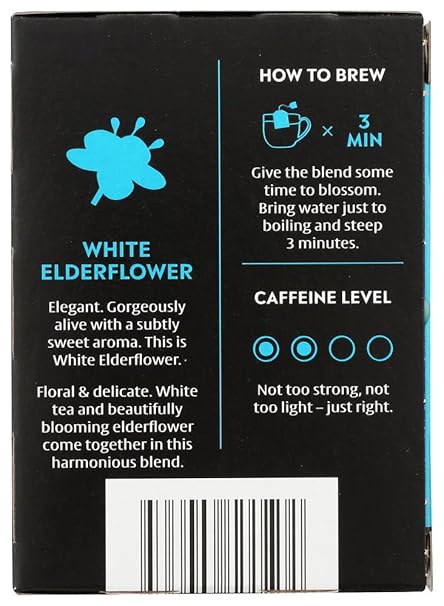 CHOICE ORGANIC TEAS White Elderflower Tea 16 BAG