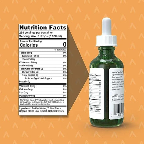 SWEET LEAF SteviaClear, Toffee 2 OZ