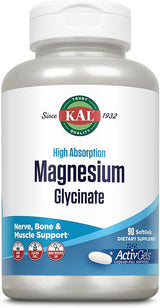 Kal Magnesium Glycinate AG HA 90CT  Softgel