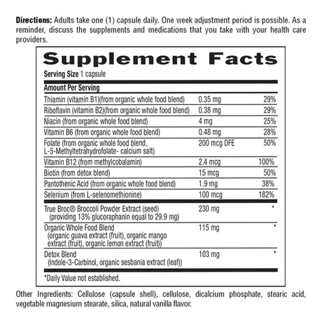 Country Life WHOLE FOOD CELLULAR DETOX 30 Capsule