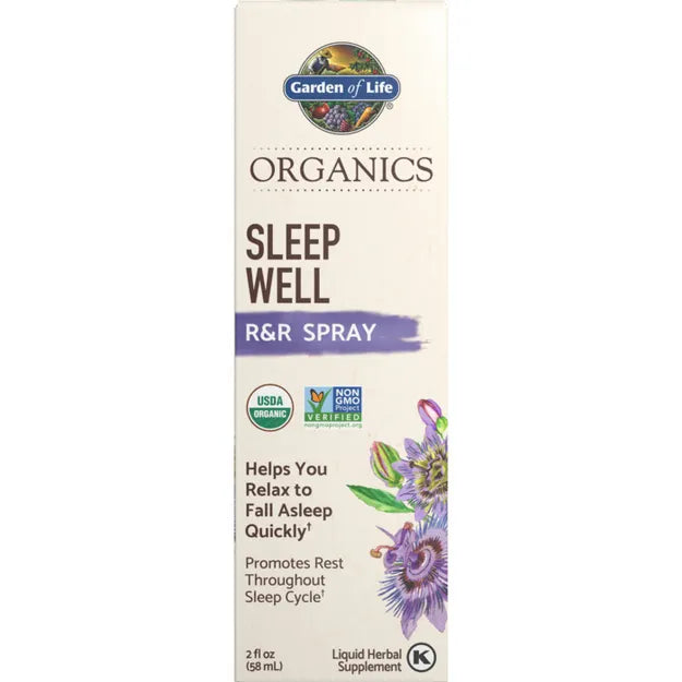 garden of life spray Garden of Life GOL Organics Sleep Well 2oz LIQUID SPRAY – Williams Natural Foods