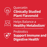 Garden of Life Dr. Formulated Quercetin Drop Uric Acid 60ct TABLETS