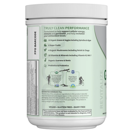 Garden of Life Sport Organic Greens Original 255g - POWDER