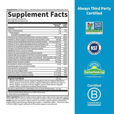 Garden of Life Vitamin Code Kids Multi Orange 90ct GUMMY