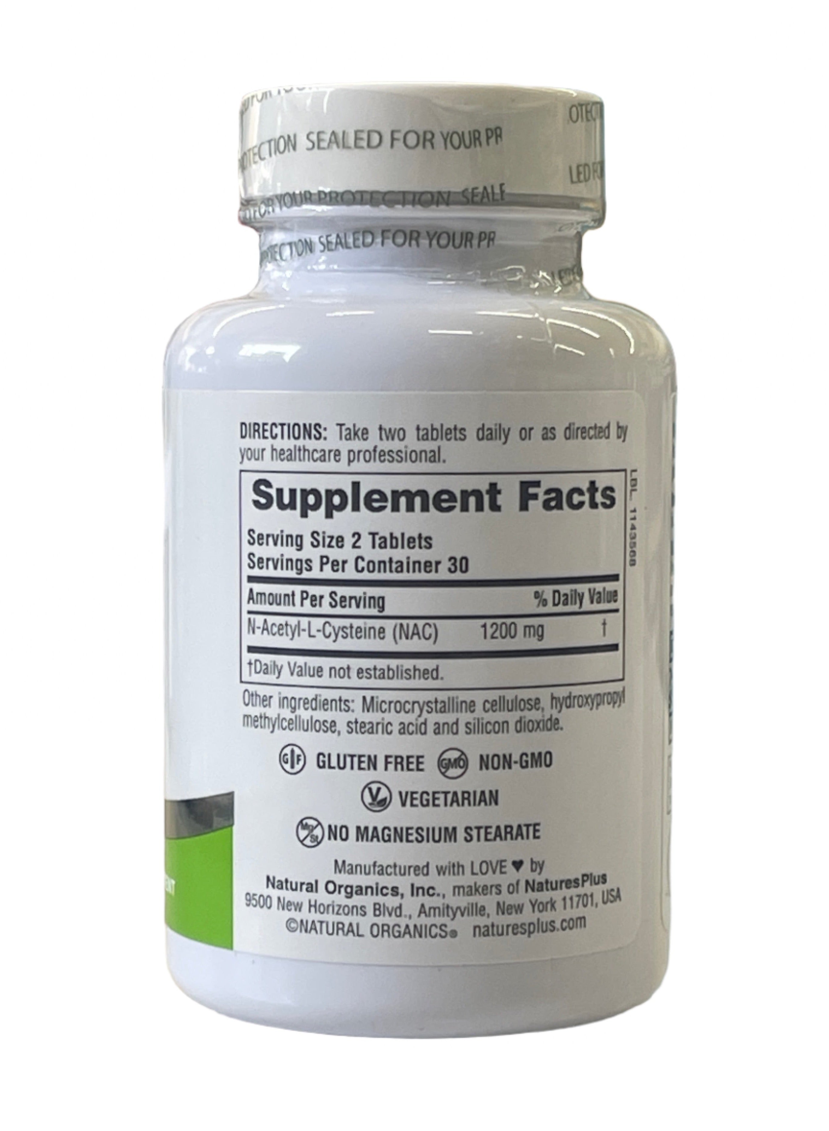 PRO Sustained Release NAC 1200 – Williams Natural Foods PRO Sustained Release NAC 1200 – Williams Natural Foods