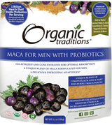ORGANIC TRADITIONS MACA MENS POWDER WITH PROBIOTICS 5.3OZ