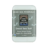 ONE WITH NATURE DEAD SEA SALT BAR SOAP 7OZ