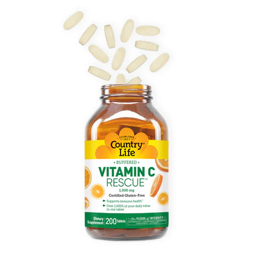 Country Life VITAMIN C RESCUE 1000MG 200 Tablet
