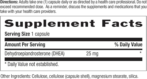 Country Life DHEA 25MG 90 Vegicaps