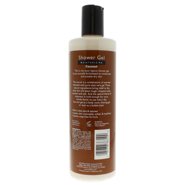 SHIKAI COCONUT SHOWER GEL 12OZ
