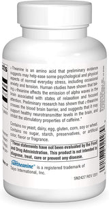 SOURCE NATURALS L-THEANINE TABS 200MG 60T