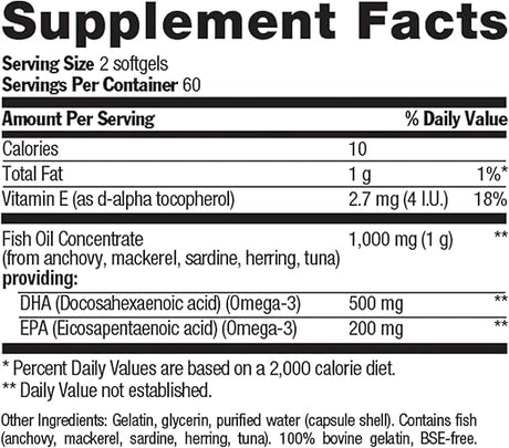 Country Life ULTRA OMEGAS 120 Softgel