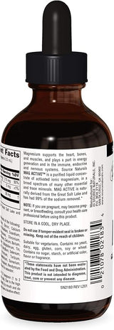 SOURCE NATURALS MAG ACTIVE 8 OZ